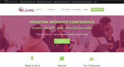 Desktop Screenshot of houstonwomenconference.com